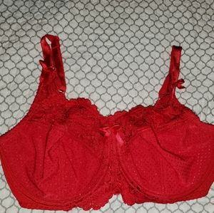 Red paramour bra size 36DD